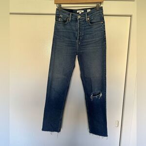 Re/Done Levi’s Straight Jeans Size 27